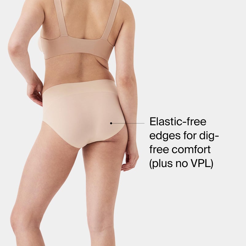 SPANX SPANXsmooth Undie-tectable Brief - Comfortable Core Control - Invisible Shapewear Underwear - No Visible Panty Lines - Soft Nude - X-Large - Image 3